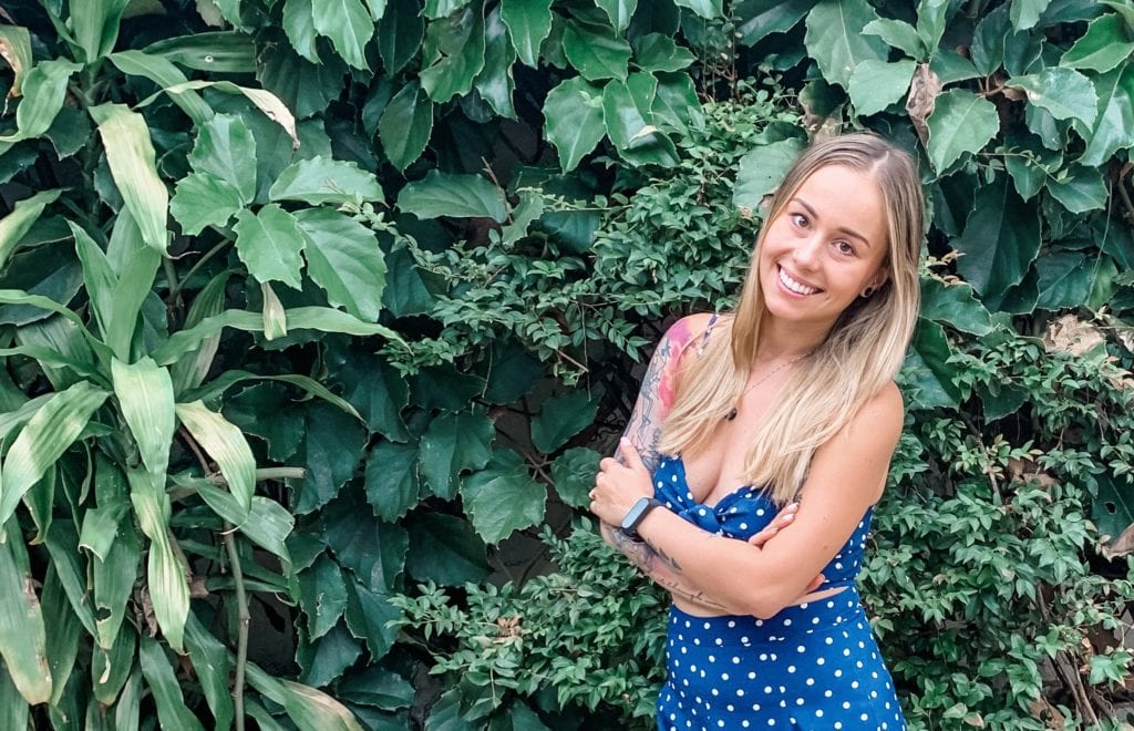 Ania Halama, world traveler and wealth expert who helps entrepreneurs embrace vulnerability in marketing